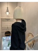 マチルダボブ×ホワイトブロンド×渋谷