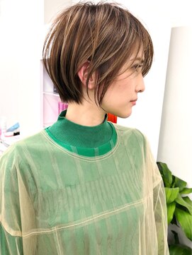 ジルブラン 横浜関内(JIL BLAN) ハイライトバレイヤージュダブルカラーケアプリーチ30代40代