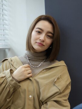 フラッグ(flag) タッセルカット/ショコラベージュ