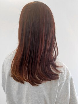 アントワープヘアー(Antwerp hair) ブラッドオレンジカラー/暖色カラー