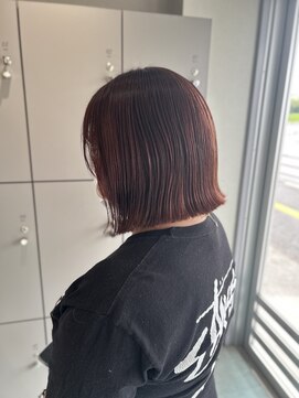 エイト 沖縄豊崎店(EIGHT toyosaki) 【EIGHT 豊崎】お客様スタイル_［秋冬チェリーブラウン］