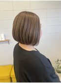 ハイライトたっぷりボブ