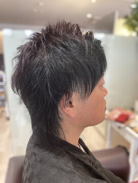 エル バイ ファースト(L by first) 【L by first】赤、青　2トーンカラー×アシメ☆