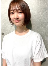 ツミキ ヘアーデザイン(TSUMIKI hair design) 柔らかい切りっぱなしボブ