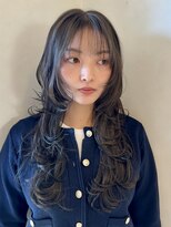 ボコカ(bococa)&nbsp;ロング　レイヤー　グレージュカラー　透明感