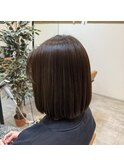 暗髪・透明感カラー