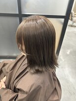 ミエルヘアーエスト 新宿店(mielhair est)&nbsp;オリーブベージュ♪【新宿】