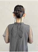 ヘアセット/ヘアアレンジ/結婚式ヘア/お呼ばれヘア