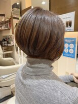 ジール プラス 西明石駅前店(zeal plus) 髪質改善超高濃度水素カラー☆前下がりボブ