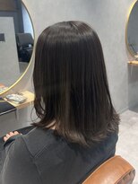 リーシュ イロン(Re:sh iron)&nbsp;グレージュ/外ハネミディアム/ミディアムレイヤー