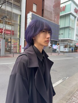 ジルバイジゼル(JILL by GiseL) ダブルカラー/ハイトーンカラー/デザイン/レイヤー/ウルフ