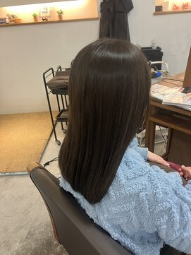 エフフォーユアヘアー(F for your hair) アッシュブラウン　透明感#  艶髪#