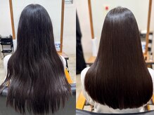 エッジ ヘア メイク(edge hair +make)の雰囲気（業界最高峰の髪質改善☆縮毛矯正〔流山/南流山〕）