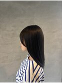 髪質改善ストレート×ミディアム