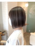 《Anree》お客様snap◎ハイライト×ボブ