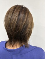 ルシエル バイ カトレアグループ(Le Ciel)&nbsp;ミディアムウルフ/ナチュラルウルフ/ウルフカット/くびれヘア