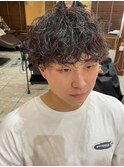 MEN’S HAIR/波巻ツイストスパイラル/フェザーパーマ/守谷