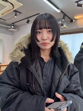 ロッシ 吉祥寺(ROSSI) 顔まわりぷつっとボブ