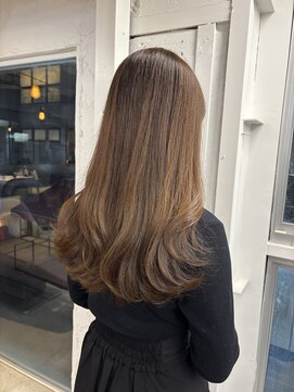 まろやかベージュ/透明感カラー