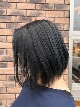 白髪ぼかしハイライト