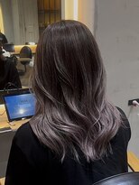 ベル(belle)&nbsp;【バレイヤージュ】ラベンダーグレージュ