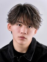 オーシャントーキョーオーバー 渋谷(OCEAN TOKYO OVER)&nbsp;フェザーパーマニュアンスパーマセンターパートショート