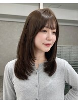 サンドハーツギンザ(sand Hearts ginza)&nbsp;ツヤで魅せる上品ミディアムレイヤー