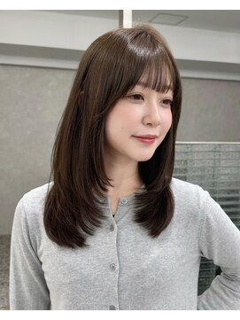 サンドハーツギンザ(sand Hearts ginza) ツヤで魅せる上品ミディアムレイヤー