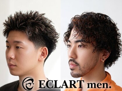 ECLART men.仙台店/バーバー/メンズサロン/メンズパーマ/眉毛【7月9日OPEN(予定)】の写真