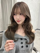 ヴェルア 四条烏丸(Velua) ミルクティーベージュブラウン淡色透明感グレージュラベンダー
