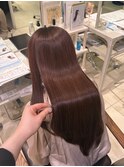 髪質改善ストレート/髪質改善トリートメント/ブラウンカラー