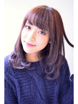 レシェル 桜山店(RECIEL) ベビーバングのゆるふわカール☆