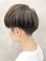 ソーコ 渋谷(SOCO)&nbsp;ベージュカラーエッジ刈り上げベリーショート女子＜徳竹＞