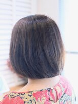 リビーチ ヘア リゾート 赤羽(Rebeach HAIR RESORT) 【赤羽リビーチ】美フォルムボブ＆透明感ブルージュカラー