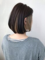トータルビューティーハウス フラップ ミチ 野田店(total beauty house flap MICHI)&nbsp;ボブ×インナーカラー