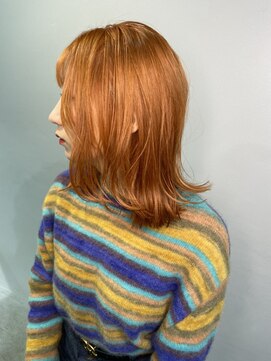 サングース(Sungoose) <sungooseTOKYO>毛先パーマことりベージュネオウルフ