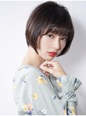 小顔ショートスタイル