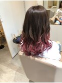 ピンクグラデーション☆