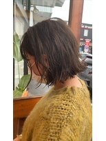 クルニエ(crenier)&nbsp;crenierで作るジェル仕上げのAラインボブ●