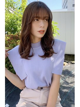 ジエクト ヴィシア(The Ect VIXIA) フェザーバング 大人かわいいヘア ヘーゼルベージュm1