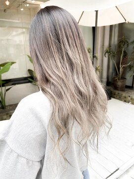 ヘアーメイクオズ(hair make O/S) ヌーディベージュandバレイヤージュ