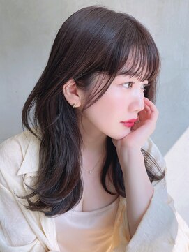 アイティーバイアルバム 松戸店(IT by ALBUM) くびれミディ_アースカラーくびれヘアツートンカラー_48533