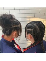 ミンゴ(Mingo)&nbsp;コーンロウアレンジ