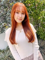 ロンド フィーユ(Lond fille)&nbsp;韓国ヘアー×ストレートヘア担当平川