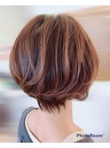 【髪質改善】高濃度水素ケア☆白髪ぼかしハイライト