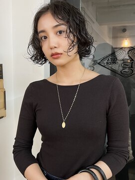 ヤド 原宿(YADO) ブリーチパーマ/ボブパーマ/くせ毛風パーマ