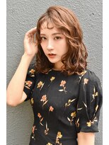 ブゾン(buZon)&nbsp;【buZon ブゾン】ミディアムパーマ☆シースルーバンク