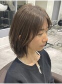 *After→Before*右スワイプ【白髪ぼかし脱白髪染めハイライト】