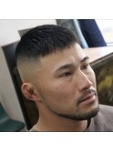 クロップ＋スキンフェード