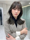 髪質改善トリートメントも大人気 韓国風ヘア 顔周り 天神大名